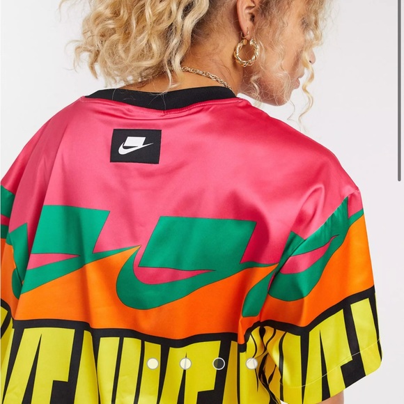 Nike multi print oversized shirt - Picture 2 of 5